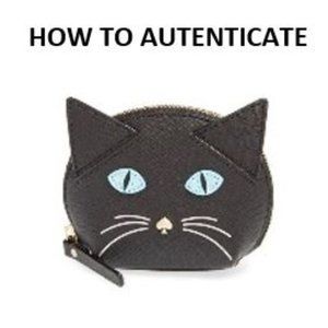 HOW TO AUTHENTICATE Kate Spade Cat's Meow Coin Purse